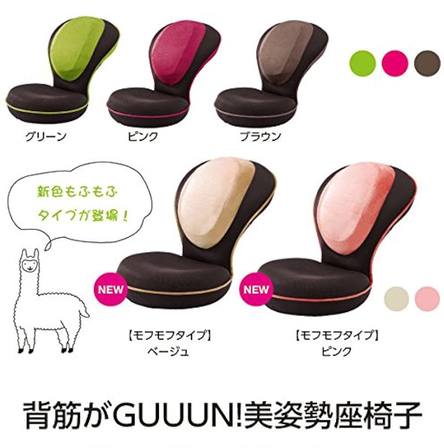 【美品】 プロイデア PROIDEA 背筋がGUUUN 座椅子 プレミアム  ② クーポン】背筋がGUUUN 美姿勢座椅子 コンパクト 子供 姿勢 勉強